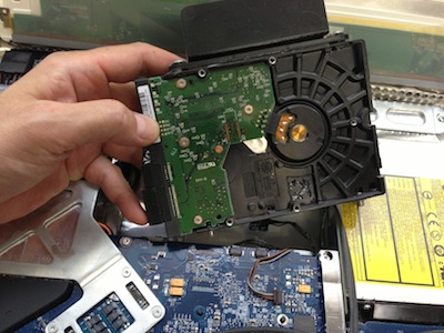iMacのHDD交換修理