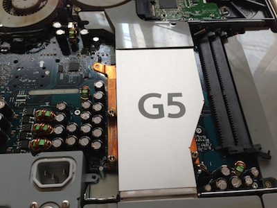 iMacG5A+Sロジックボード交換
