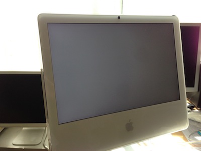 iMac2006起動しない