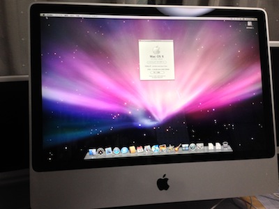 iMac修理完了